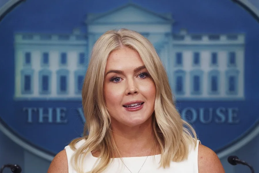 "Trump quiere ir al cielo": Este fue el comentario de Karoline Leavitt