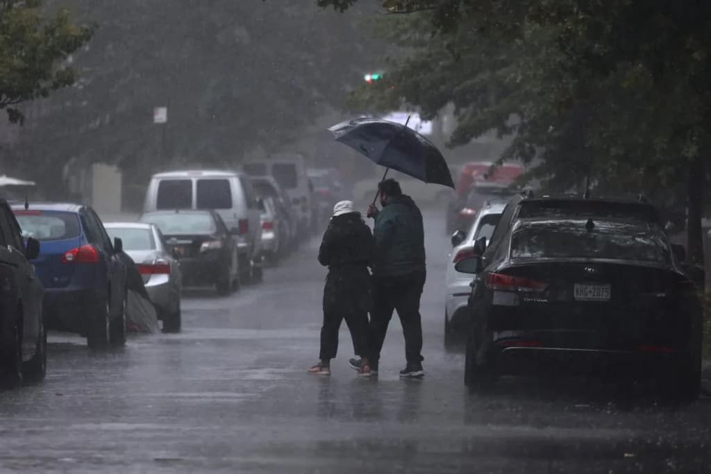 Inundaciones y caos en Nueva York y Washington: esto debes saber