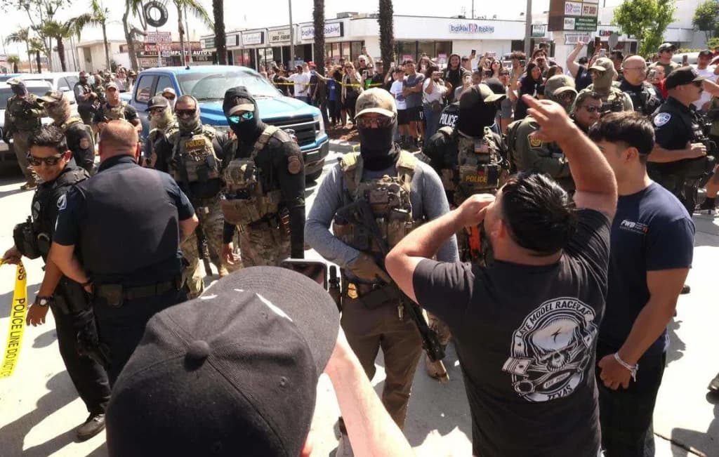 ICE realizó operativo en apartamentos de California
