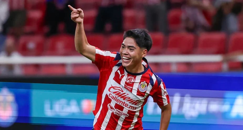 ¿Quién es Samir Inda? El juvenil de Chivas que debutó con gol ante Necaxa