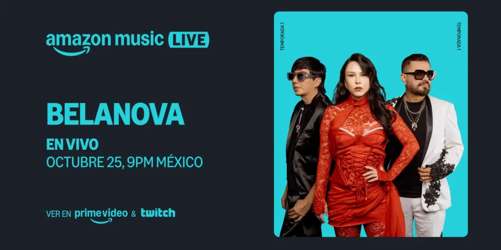 Belanova se suma al Amazon Music Live en México