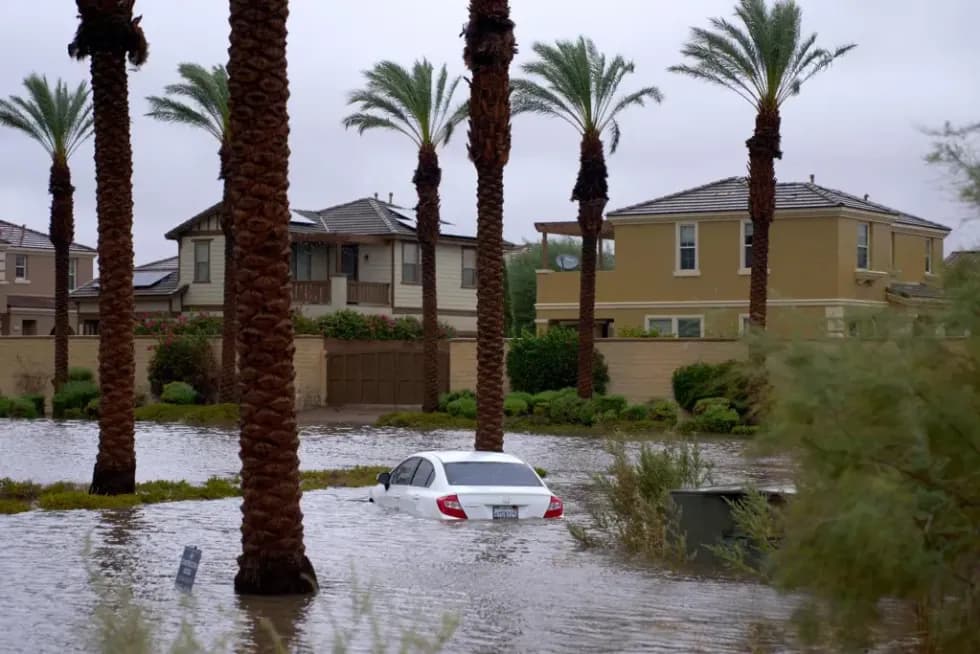 Tormenta en California