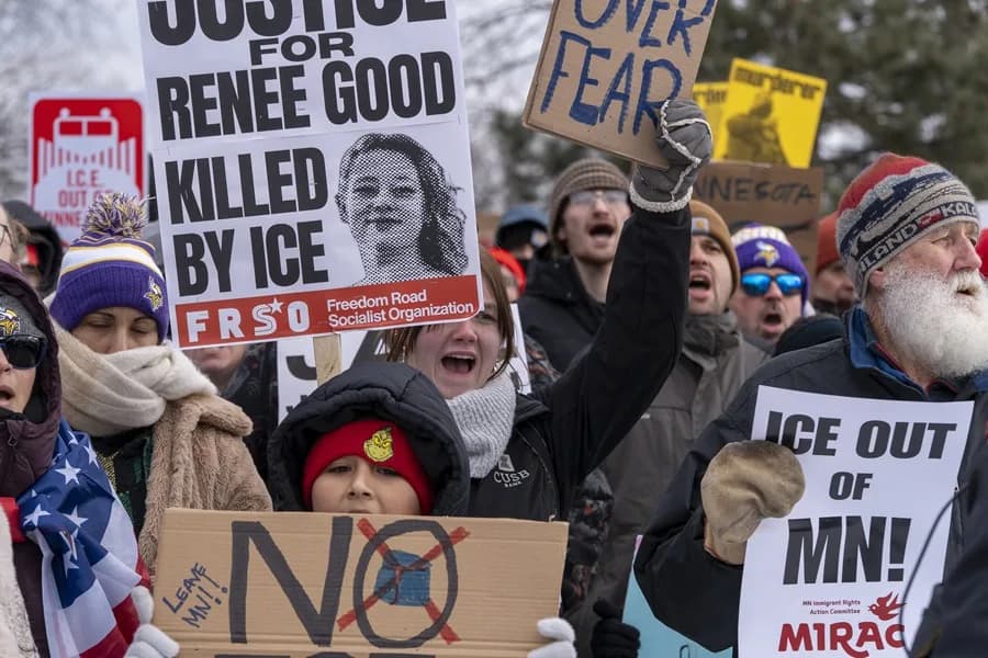 Protestas en Minnesota