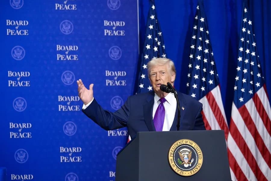 Trump asegura que su Junta de Paz vigilará a la ONU