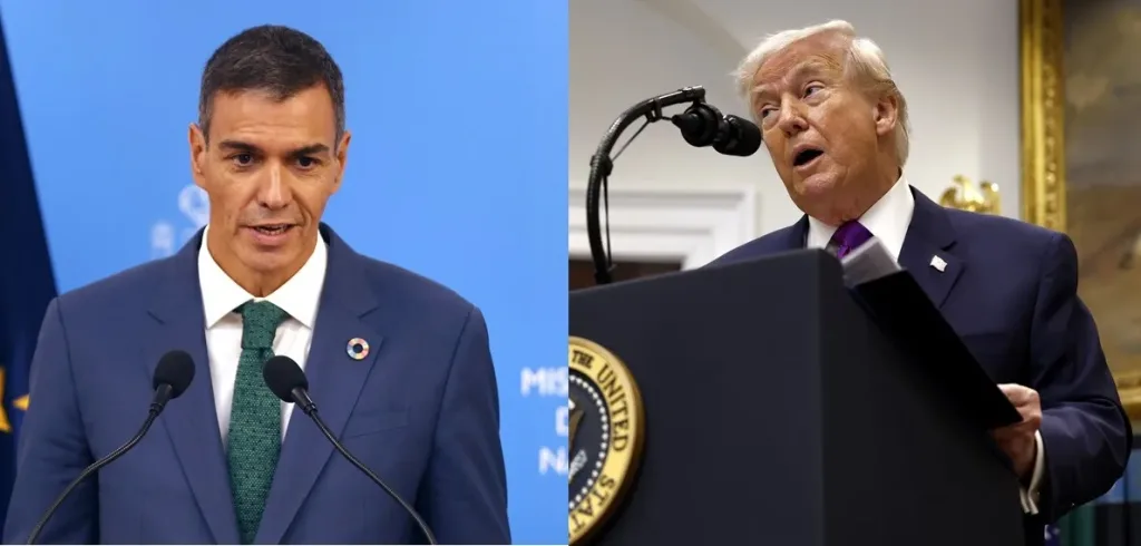 Trump llama “perdedor” a España y critica al Reino Unido
