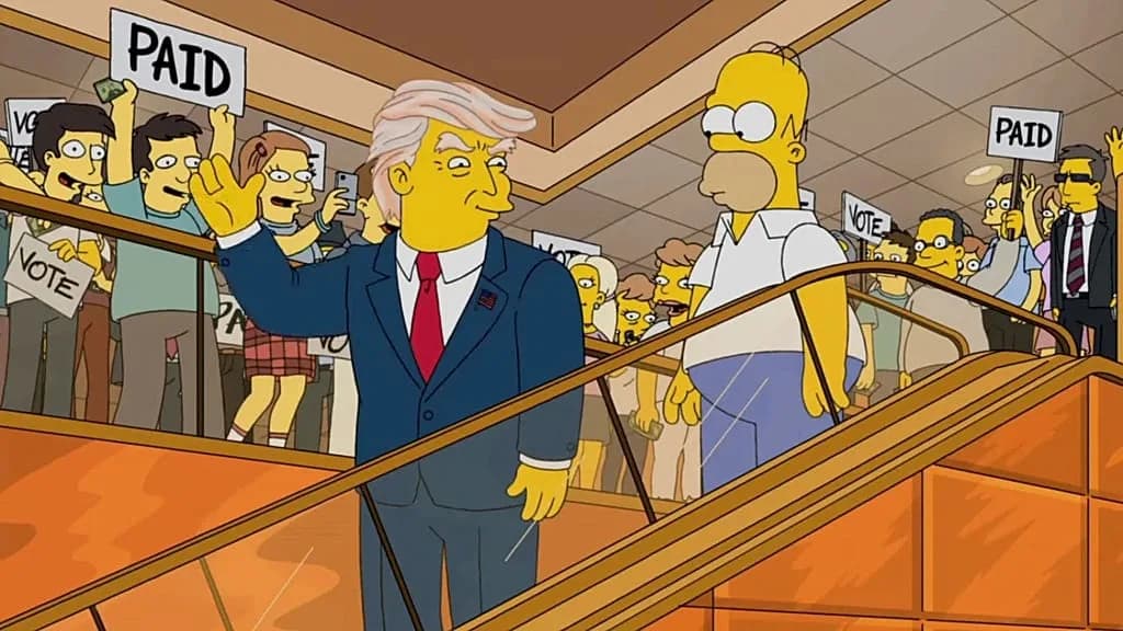 Guionista de Los Simpson se lanza a la presidencia en 2028