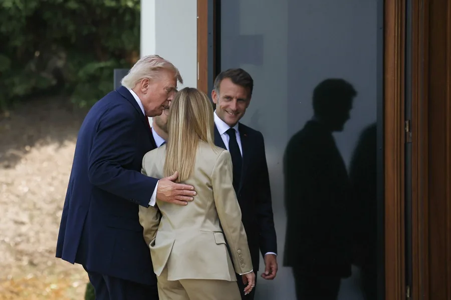 Trump pide "orden de alejamiento" contra Meloni