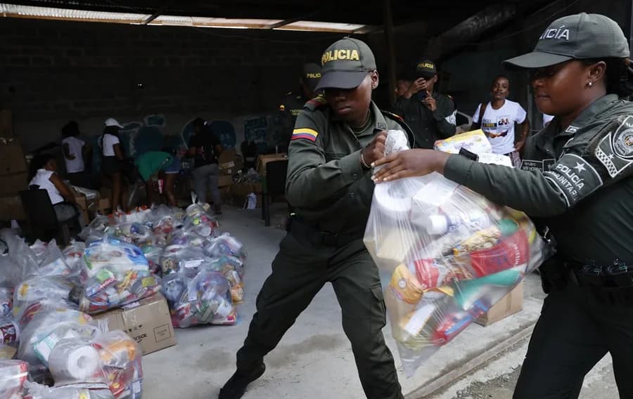 Donaciones a Colombia