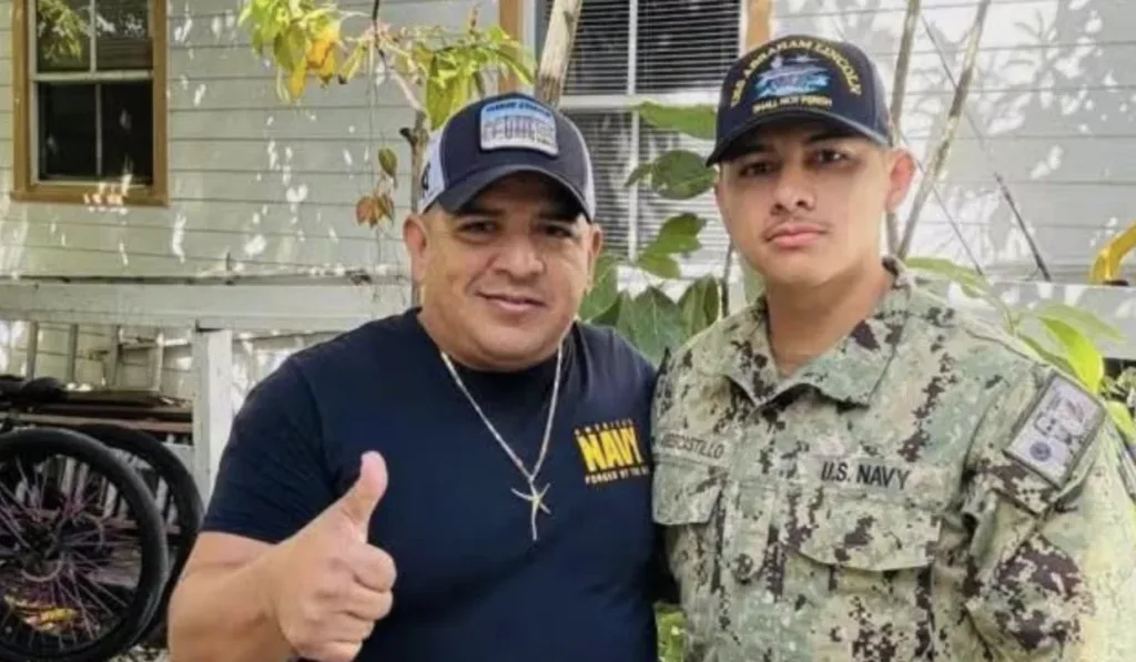 ICE detiene al padre de un marinero durante su misión en el USS Lincoln