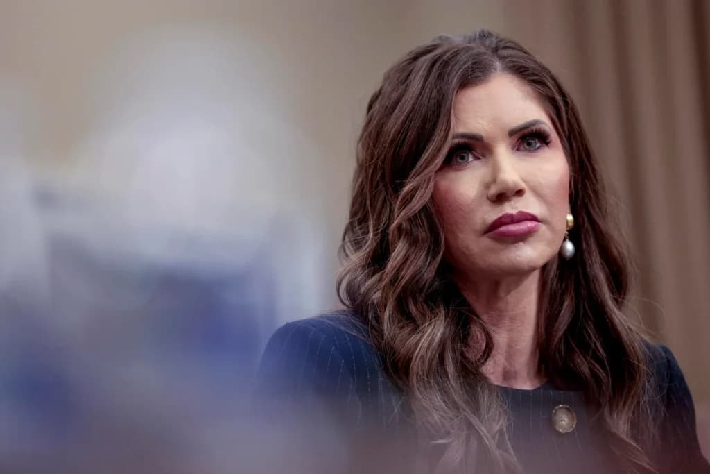 Kristi Noem amenaza con "inundar" Nueva York con agentes de ICE