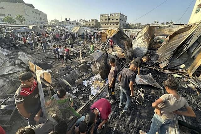 EE.UU. de crímenes de guerra en Gaza