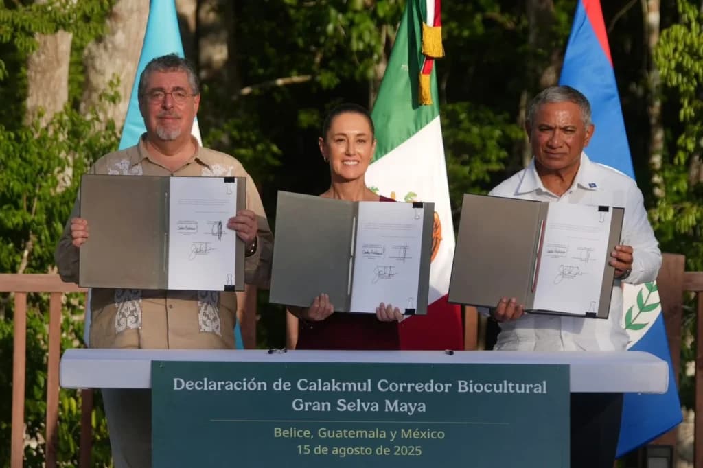 México, Guatemala y Belice: así será el corredor de la Gran Selva Maya