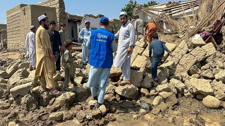 terremoto en Afganistán