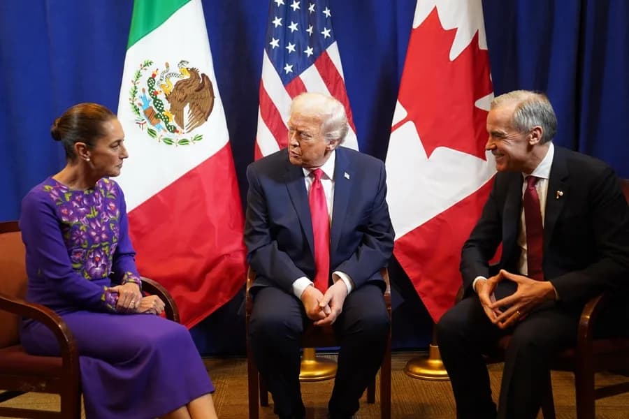 ¿Cómo fue el primer encuentro de Sheinbaum y Trump?