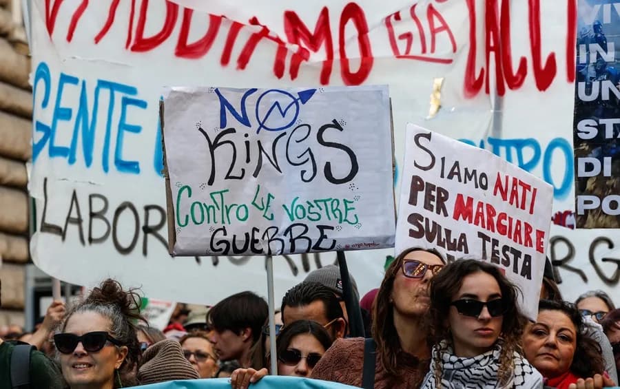 Tercera jornada de protestas 'No Kings' sacude EE.UU. y Europa