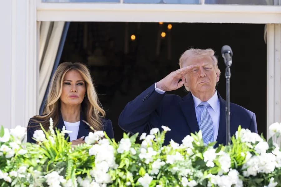Melania Trump niega nexos con Epstein