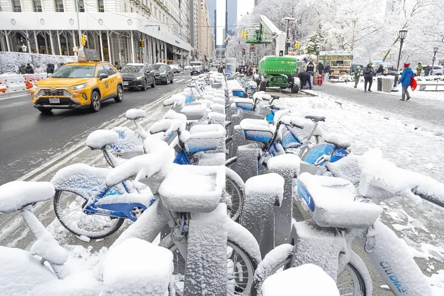 Nieve y frío regresan en primavera