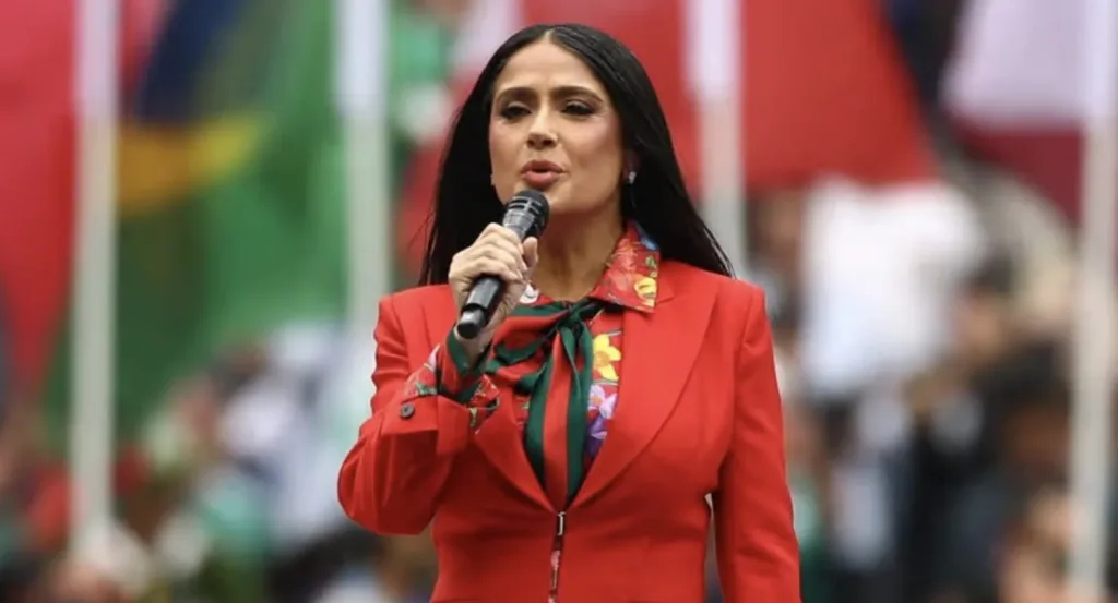 Salma Hayek en el Mundial: “Los mexicanos estamos honrados”