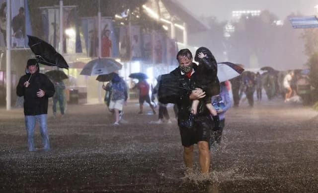 Inundaciones en Nueva Jersey