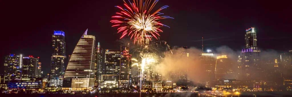 Texas se alista para el 4 de julio: Dónde disfrutar los fuegos artificiales
