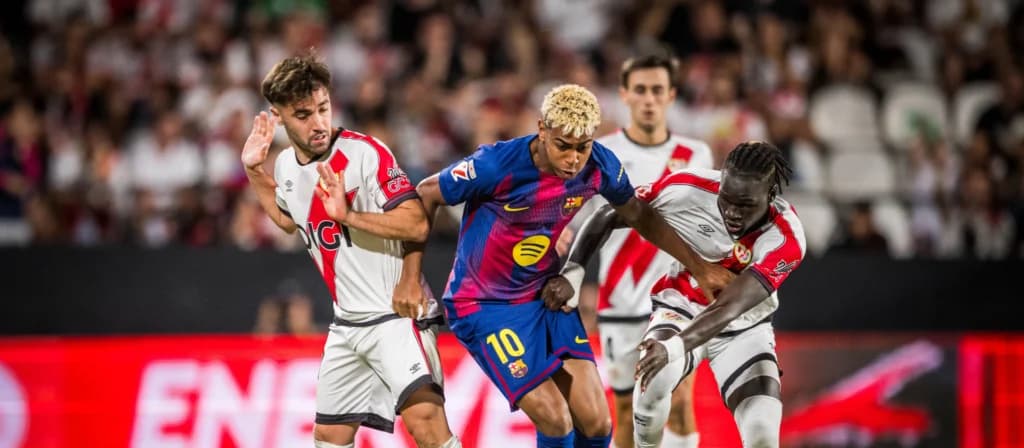 Barcelona empata 1-1 ante el Rayo Vallecano