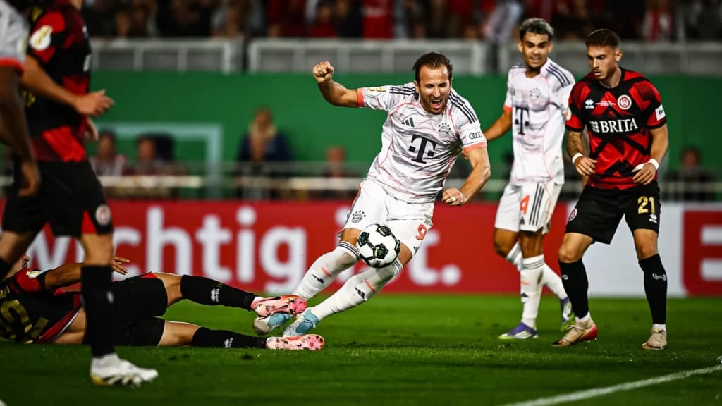 Bayern vence 3-2 a Wehen Wiesbaden en la Copa Alemania