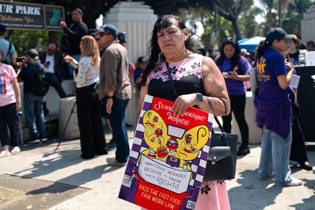 los latinos en L.A. ante Trump