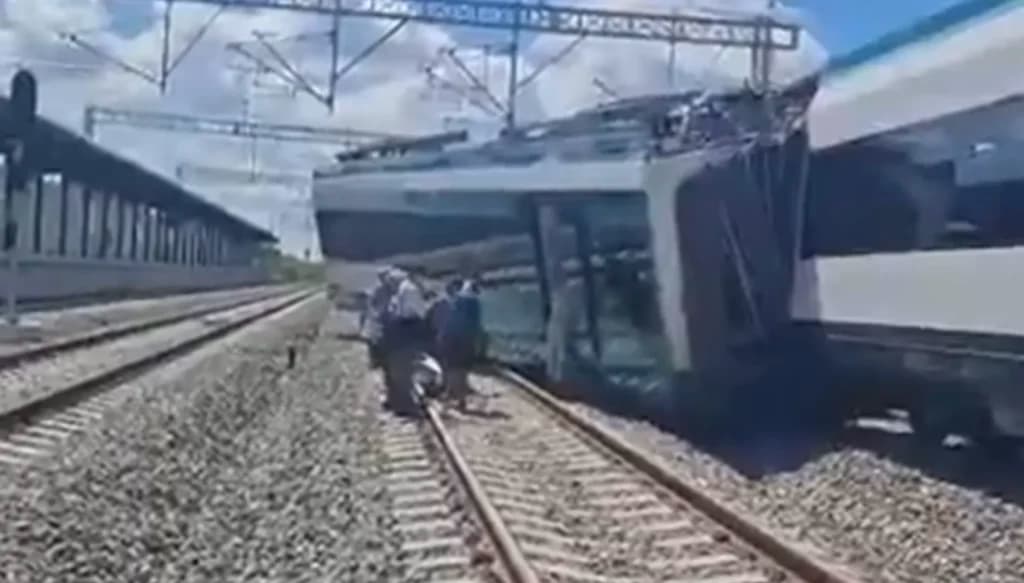 Accidente en Yucatán: Un vagón del Tren Maya se descarrila