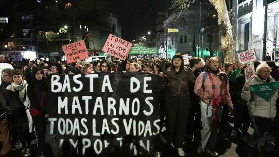 Conmoción en Argentina por feminicidio transmitido en vivo a través de redes sociales