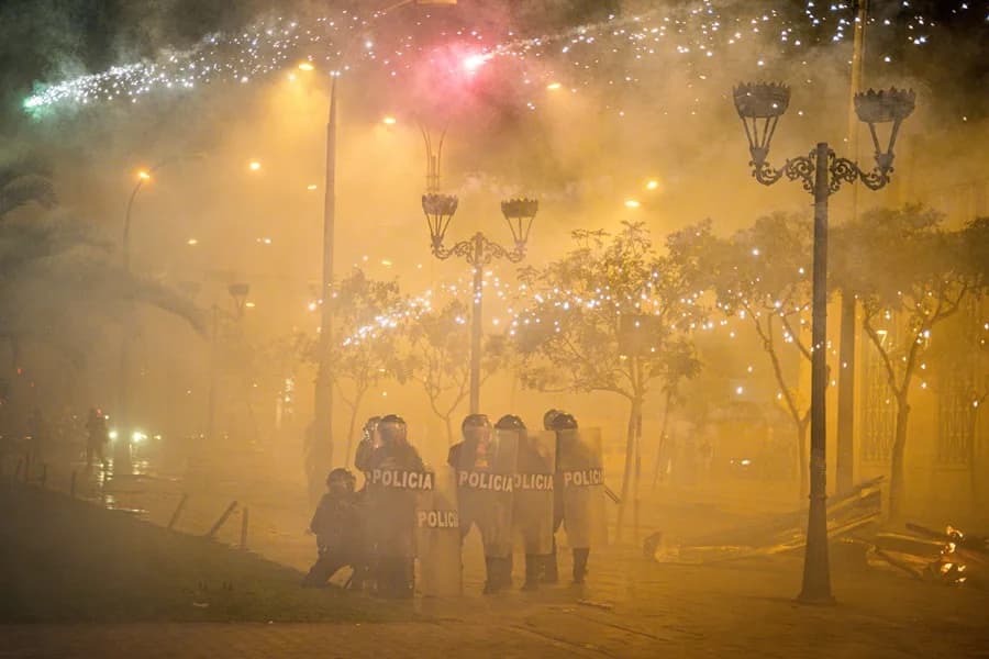 Protestas en Perú