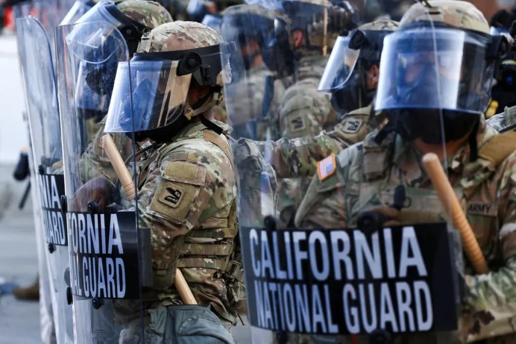 Trump quiere mandar la Guardia Nacional
