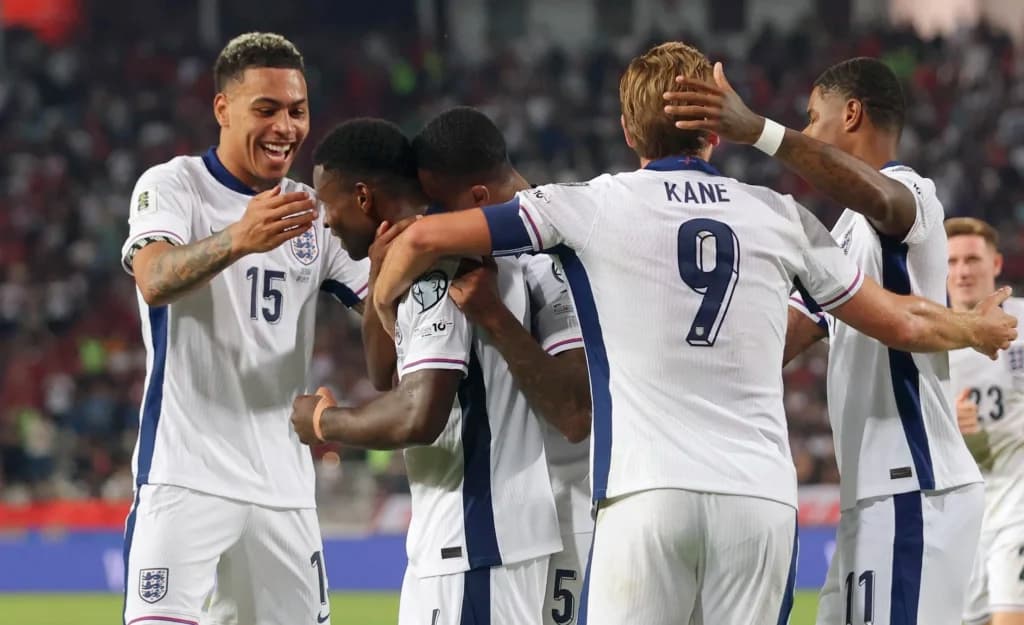 Inglaterra arrasa 5-0 contra Serbia en las Eliminatorias