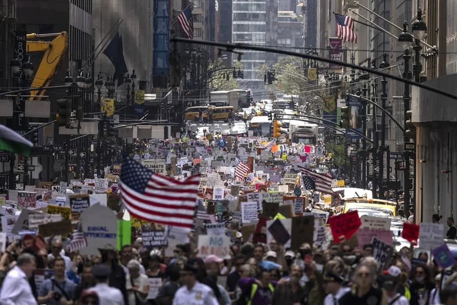 movimiento sindical desafía a Trump