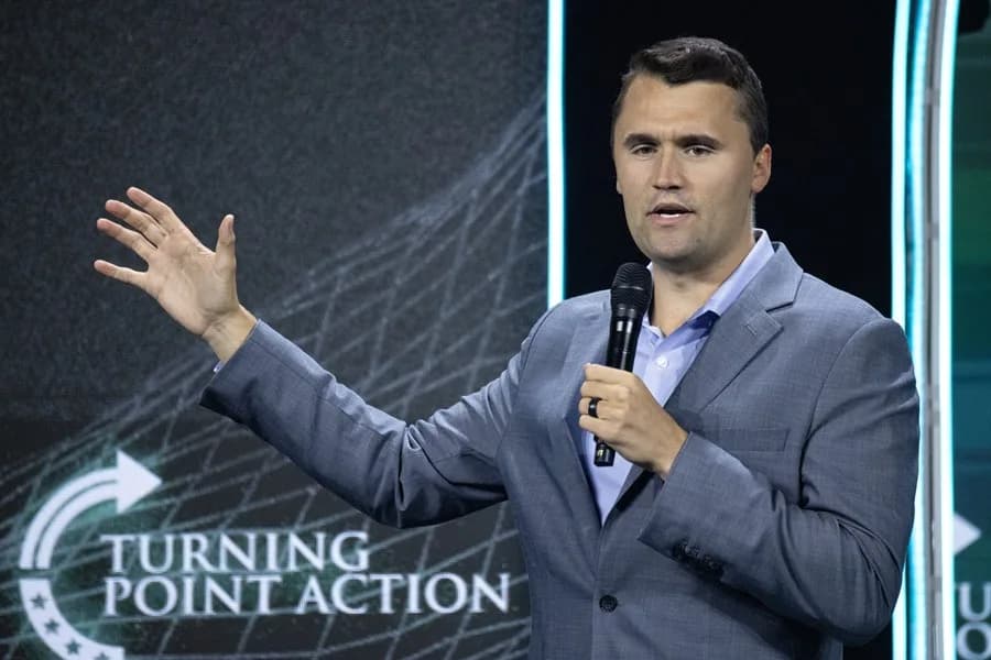 tras un tiroteo Charlie Kirk