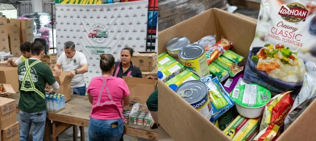 Comida gratis para latinos en Florida: fechas y lugares de entrega