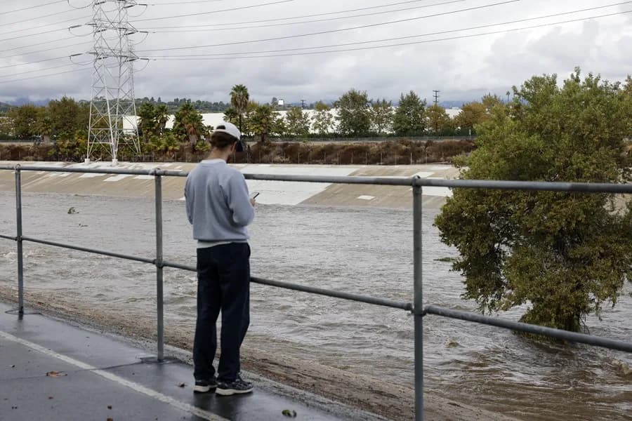 Inundaciones en Los Ángeles