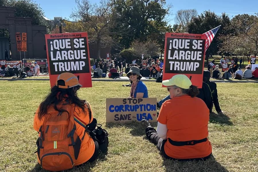 Protestas en Washington