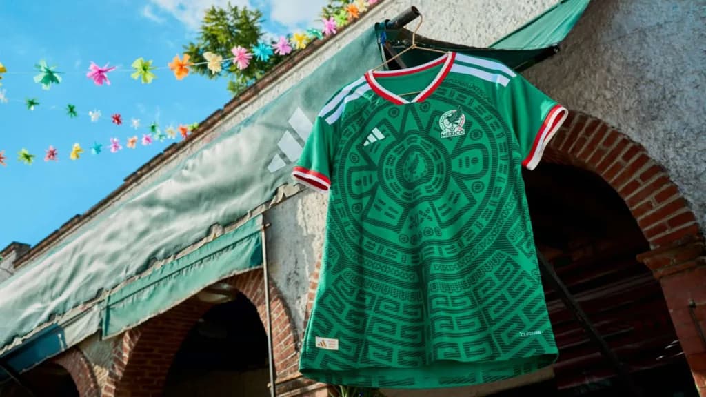 Adidas honra a México en las camisetas del Mundial 2026