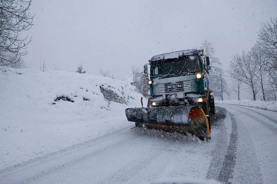 nevadas intensas en Navidad