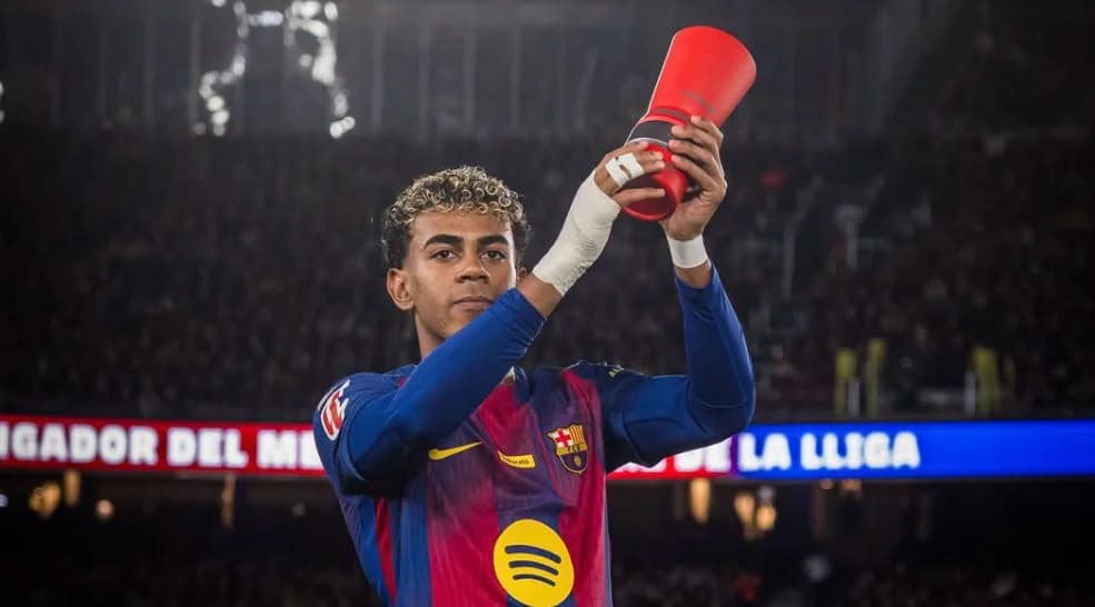 Lamine Yamal elegido el mejor Sub-20 del 2025
