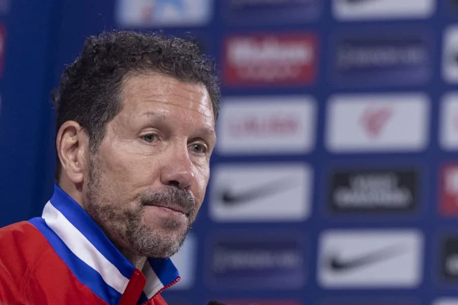 Simeone aclara polémica con Florentino y Vinícius