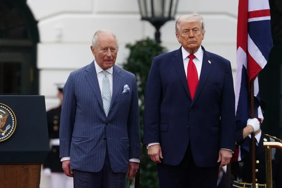 ¿Primos? El lazo familiar entre Donald Trump y Carlos III