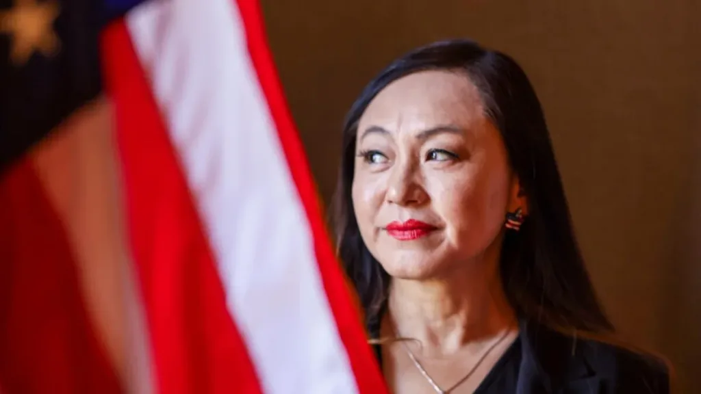 Eileen Wang, alcaldesa de Arcadia
