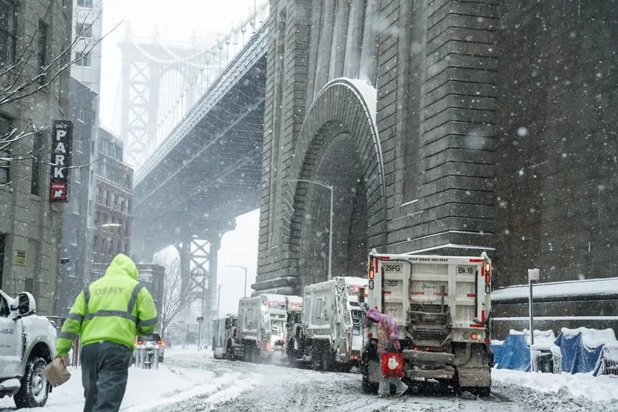 Tormentas en Nueva York y Nueva Jersey