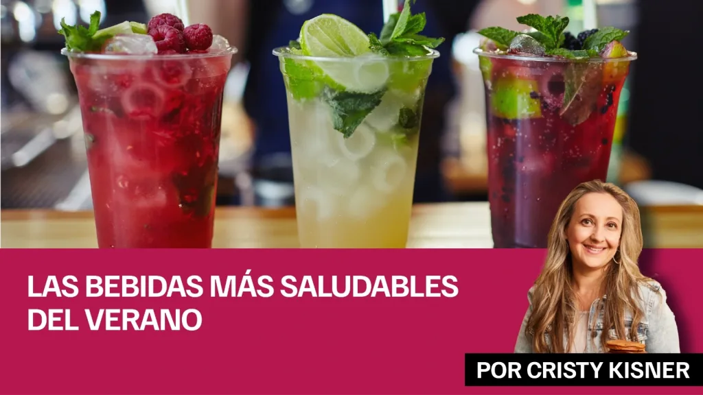 Las bebidas más saludables del verano