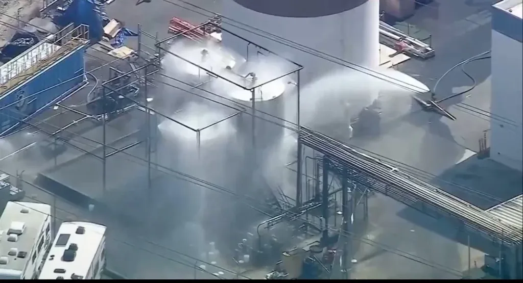 California: Miles siguen evacuados por riesgo de tanque químico