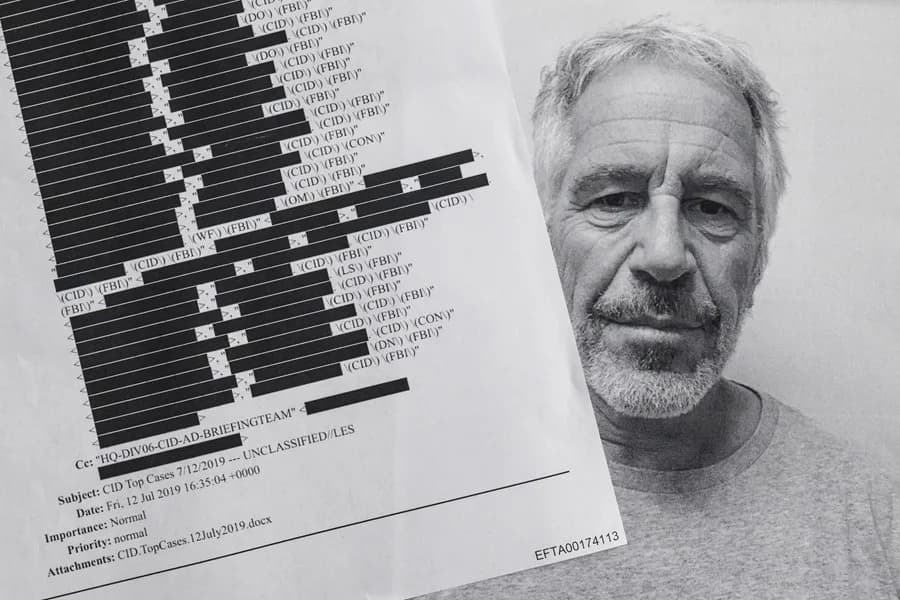 supuesta nota de suicidio de Epstein