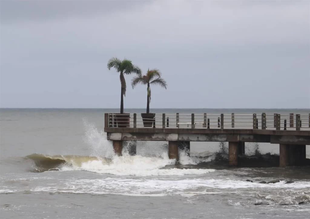 Tormentas tropicales activan alerta en la Costa Este