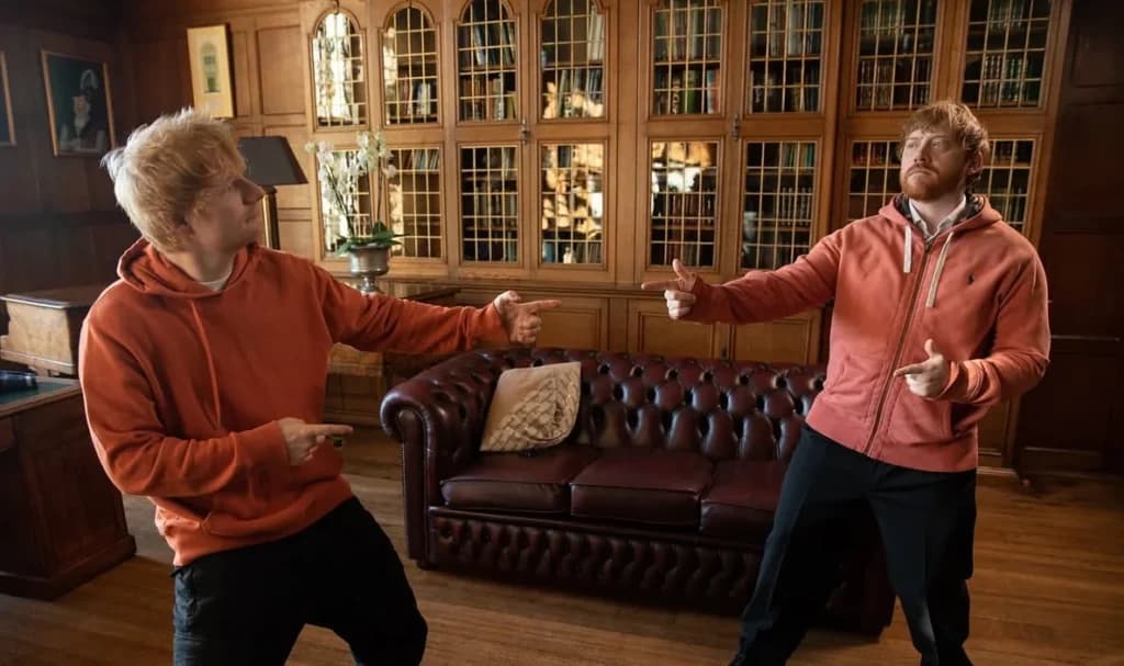 Ed Sheeran y Rupert Grint juntos otra vez en nueva canción