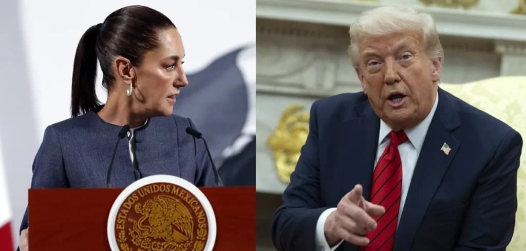 Trump sobre Sheinbaum